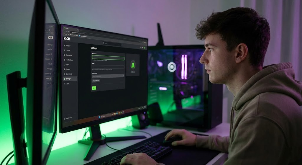 Kick Nick Değiştirme Kullanıcı Adı Nasıl Değişir