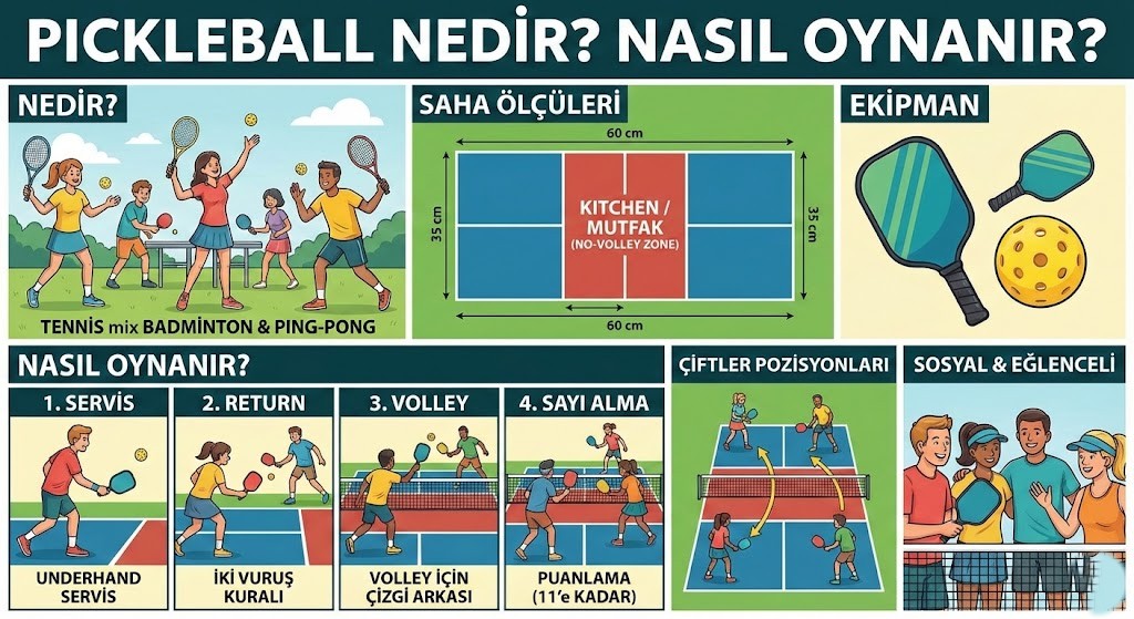 Pickleball Nedir Nasıl Oynanır? 2 Pickleball Nedir Nasıl Oynanır