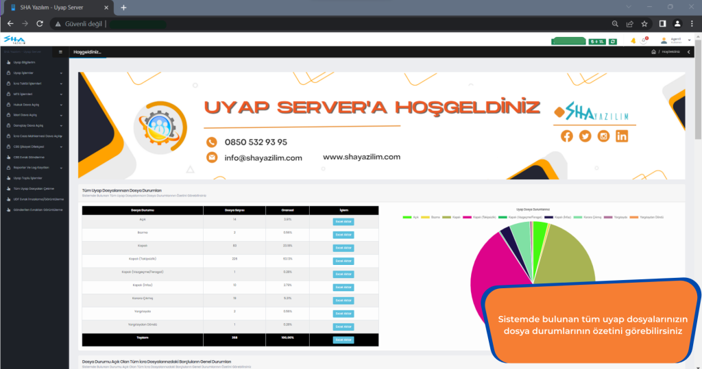 UYAP SERVER İle UYAP Avukat Portal - 5 Aktif Oturum Hatasına Kesin Çözüm! 1 Uyap Avukat Portal Borclu Bilgileri Sorgulama